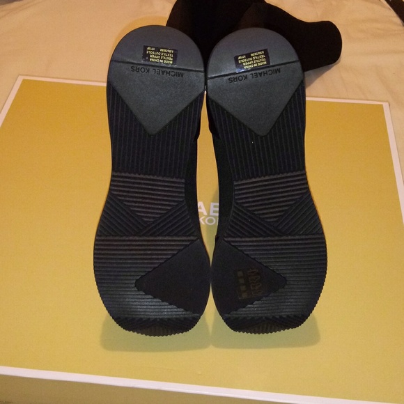 michael michael kors grover thigh high knit boots